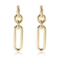 David Yurman Yellow Gold Lexington Earrings