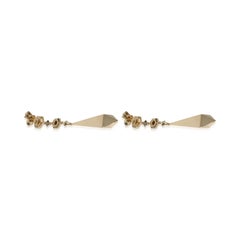 David Yurman or jaune Boucles d'oreilles Renaissance moderne