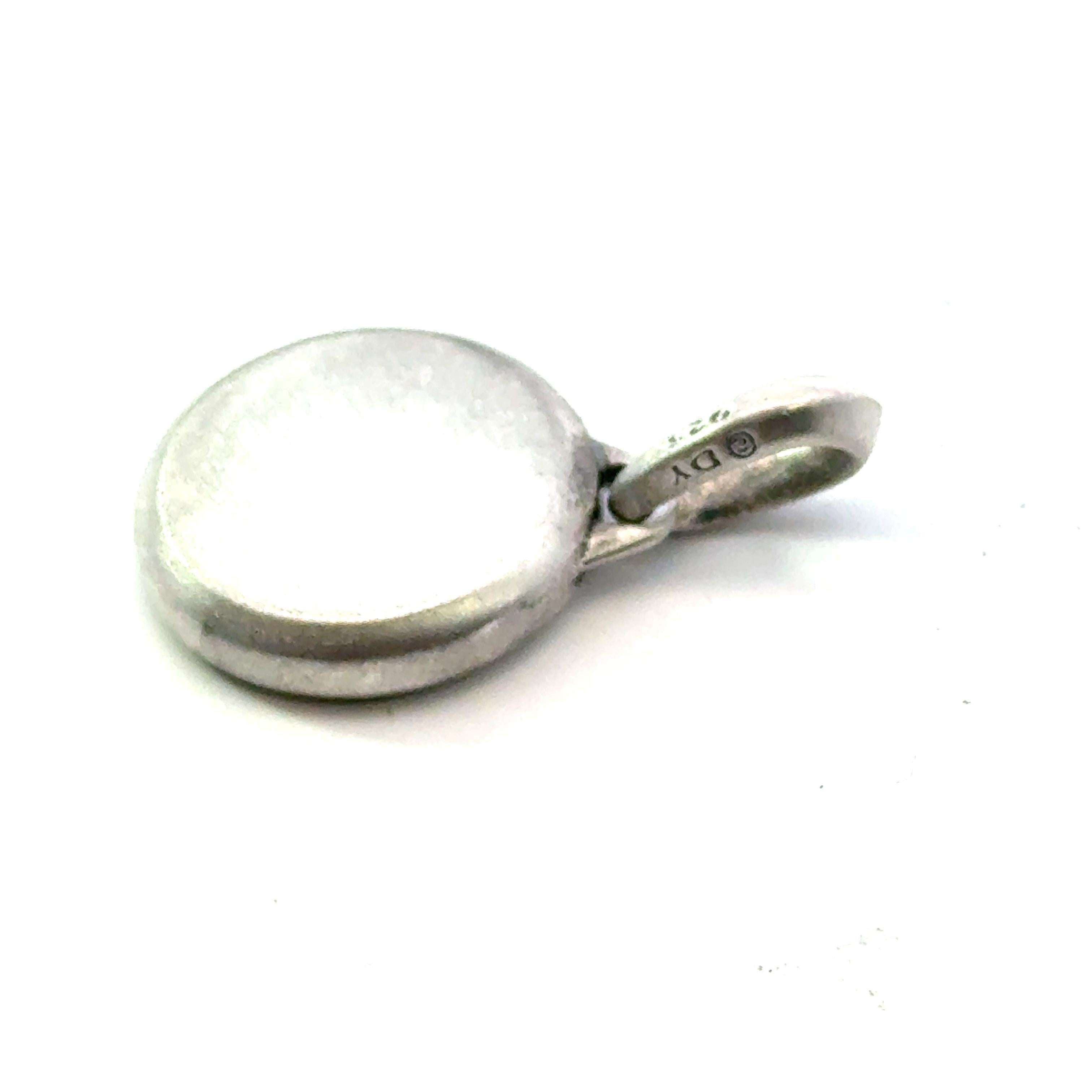 David Yurman Yang Amuleto in argento Sterling Estate In condizioni buone in vendita a Brooklyn, NY