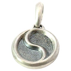 David Yurman Amulette Ying Yang Argent Sterling Estate
