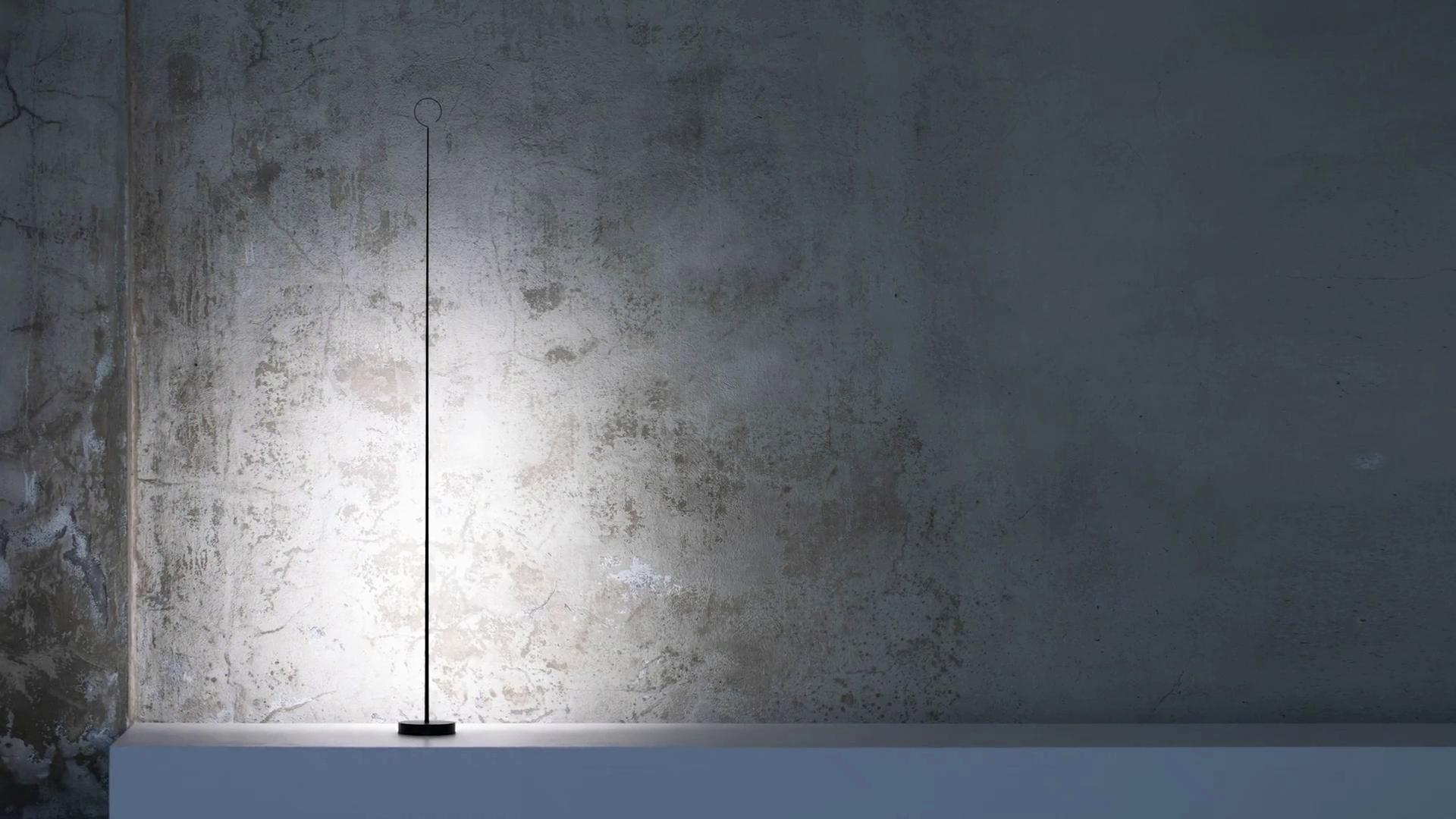
A slender, light, ephemeral and abstract sculpture, it is a weightless ideogram.
It’s the emotion of an indirect light with an aesthetic poised between Scandinavianand Japanese design, two apparently distant cultures but, actually, very close.
At