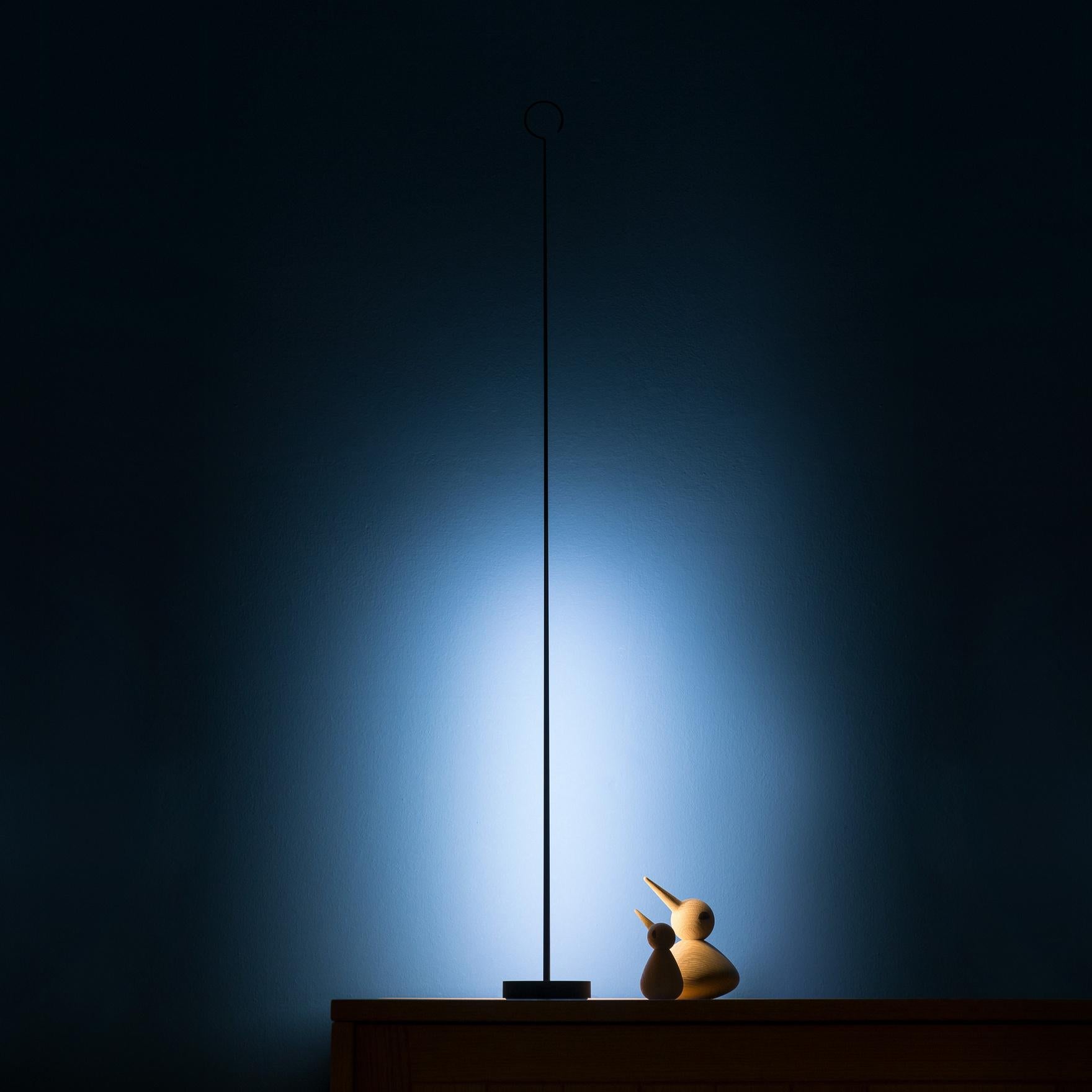 Contemporary Davide Groppi ANIMA table lamp in Matt Black by Giorgio Rava For Sale
