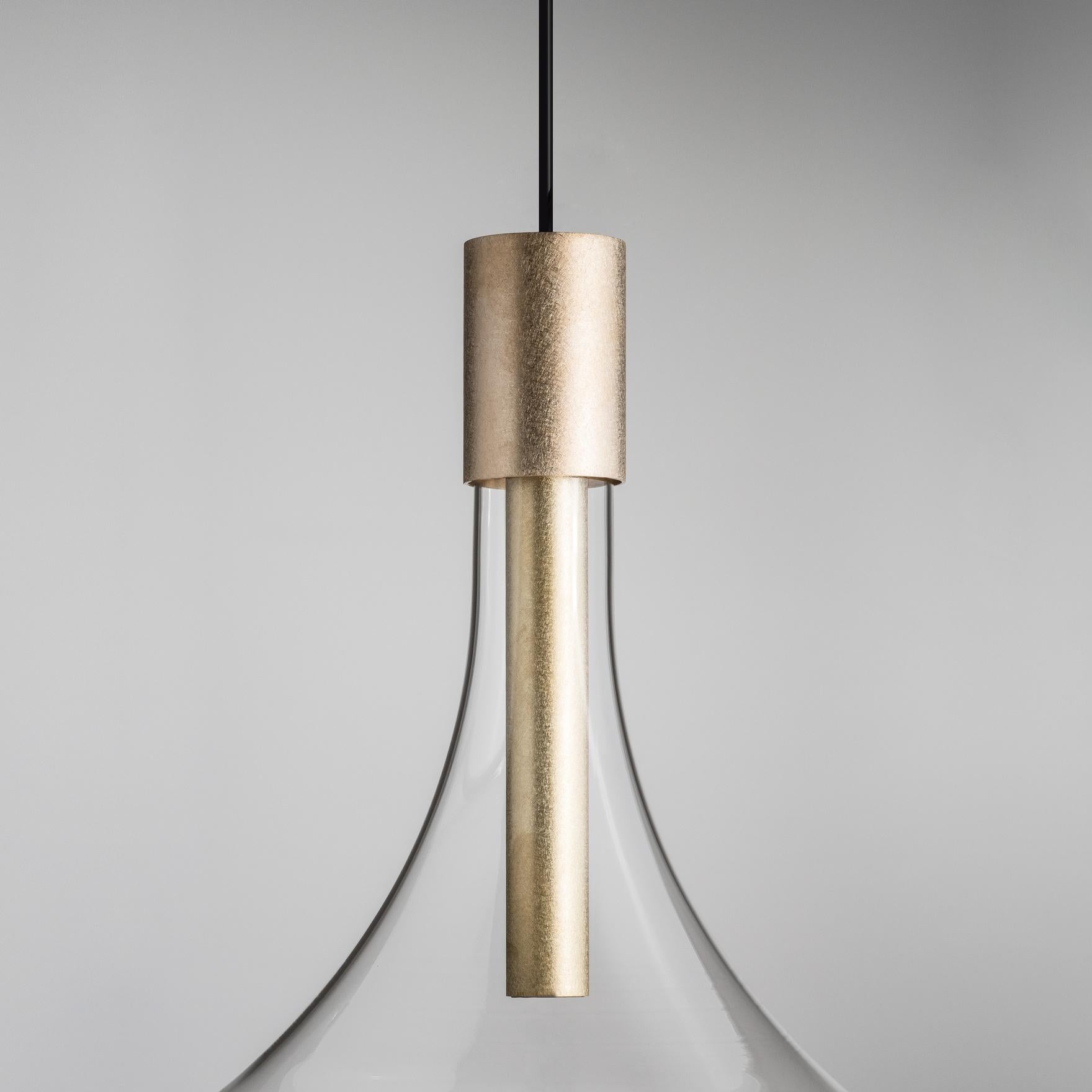 David Groppi CATHODE - Lampada a sospensione in bianco opaco di Omar Carraglia in vendita 5