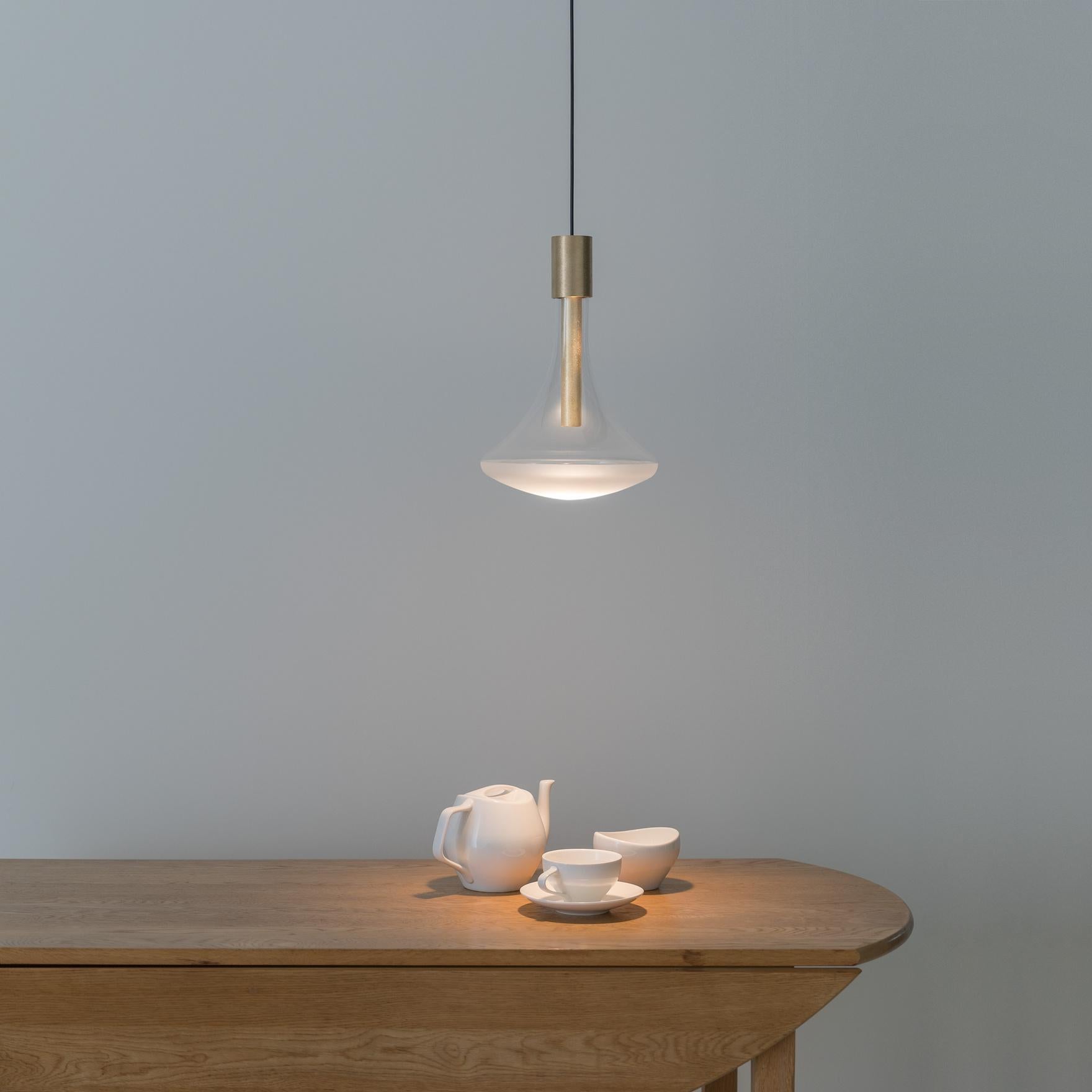 Italian Davide Groppi CATHODE pendant lamp in Matt White by Omar Carraglia  For Sale