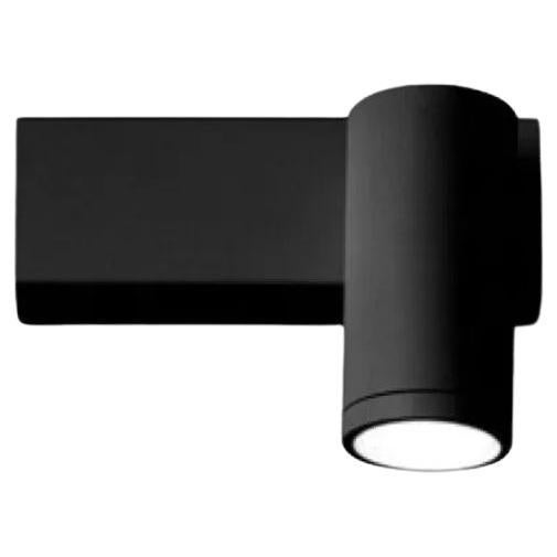 Davide Groppi DOT P wall lamp in matt black by Omar Carraglia For Sale