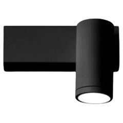 Davide Groppi DOT P wall lamp in matt black by Omar Carraglia