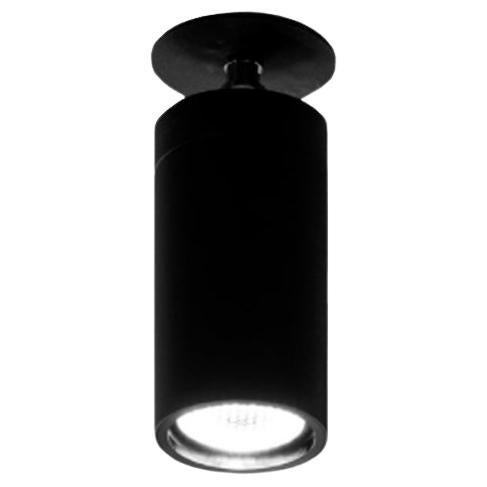 Davide Groppi  DOT R recessed lamp in matt black by Omar Carraglia 