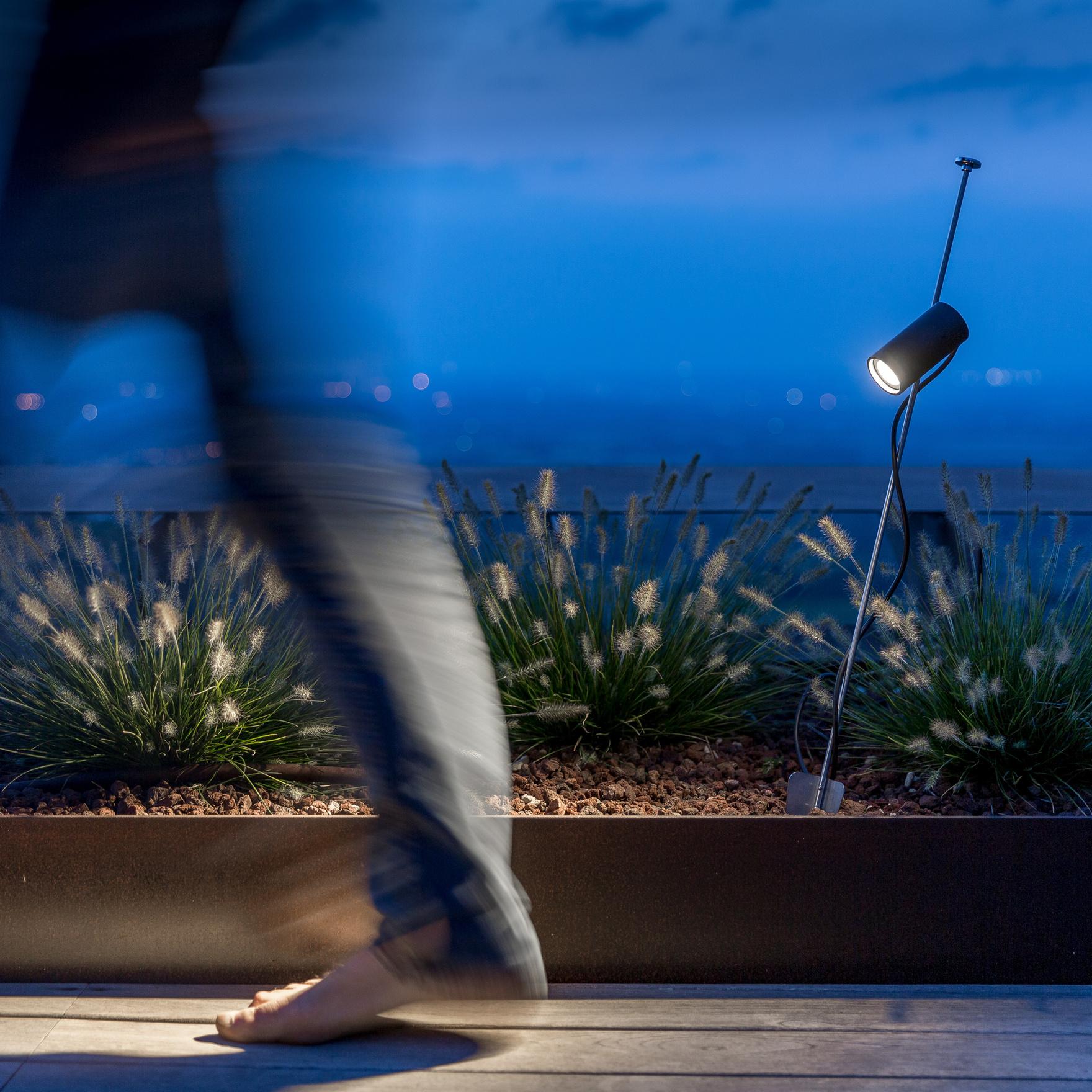 Contemporary Davide Groppi GRILLO outdoor floor lamp by Daniele Sprega For Sale