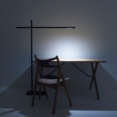 Davide Groppi HASHI floor lamp in Matt Black by Federico Delrosso
