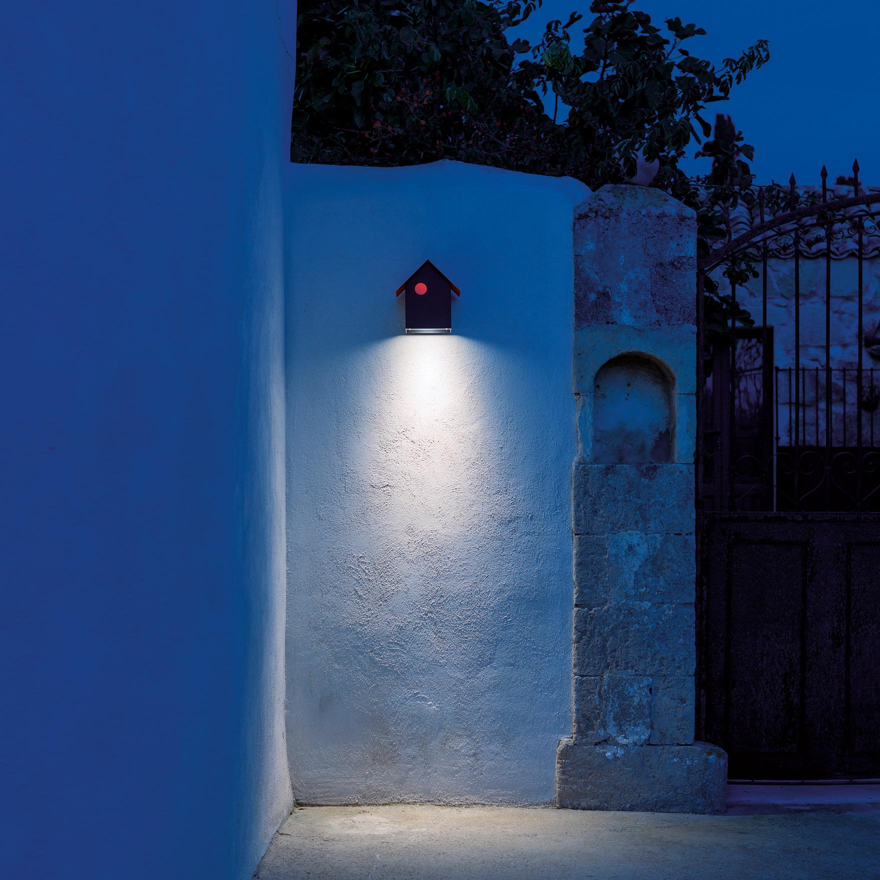 Metal Davide Groppi IMU outdoor wall lamp by Omar Carraglia For Sale