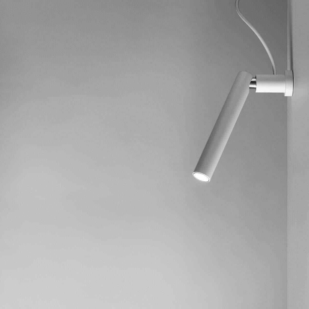 Davide Groppi MIRA MAGNETIC wall lamp in matt black by Omar Carraglia In New Condition For Sale In Brooklyn, NY