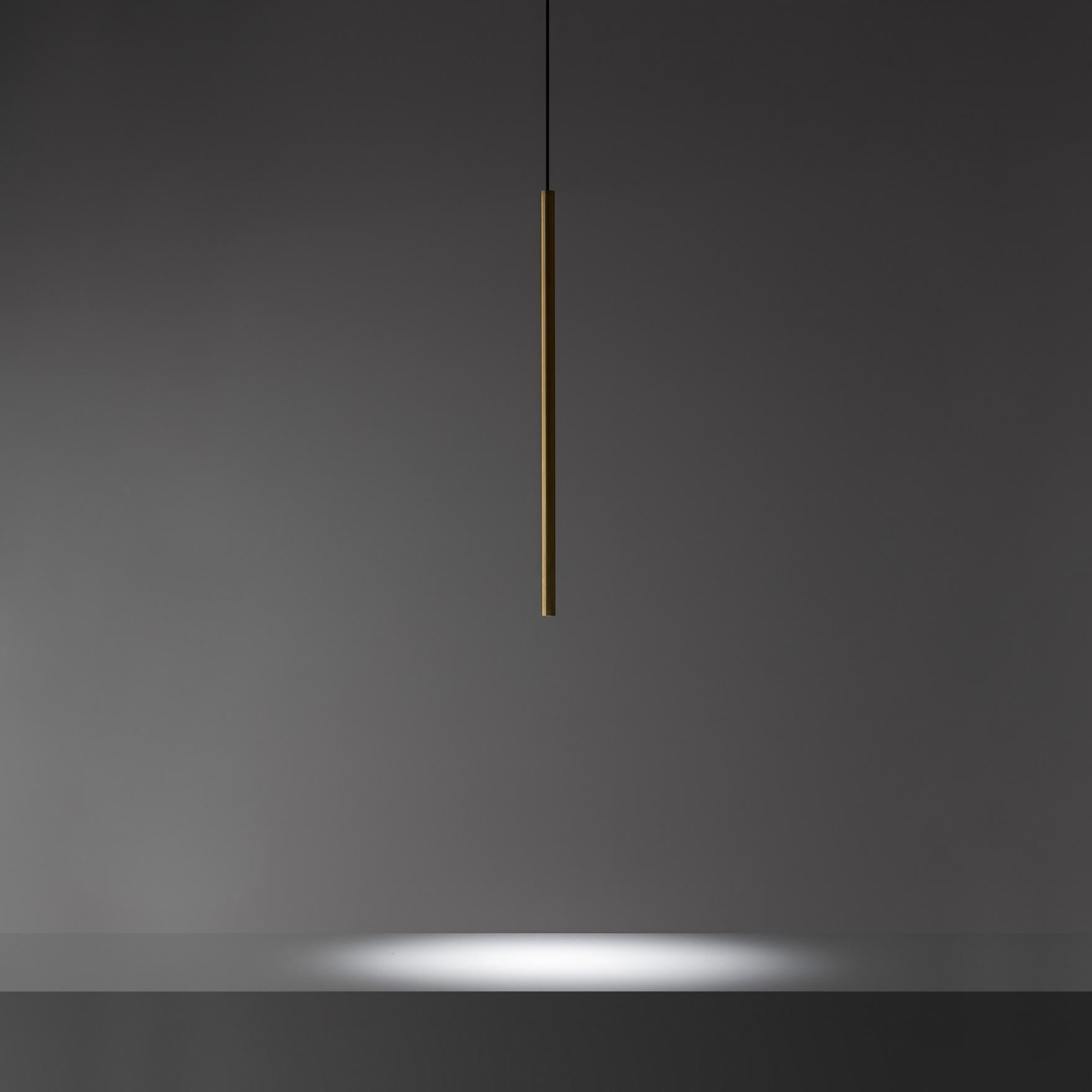 Davide Groppi MISS pendant lamp 1-10V in Matt black by Omar Carraglia  For Sale 1