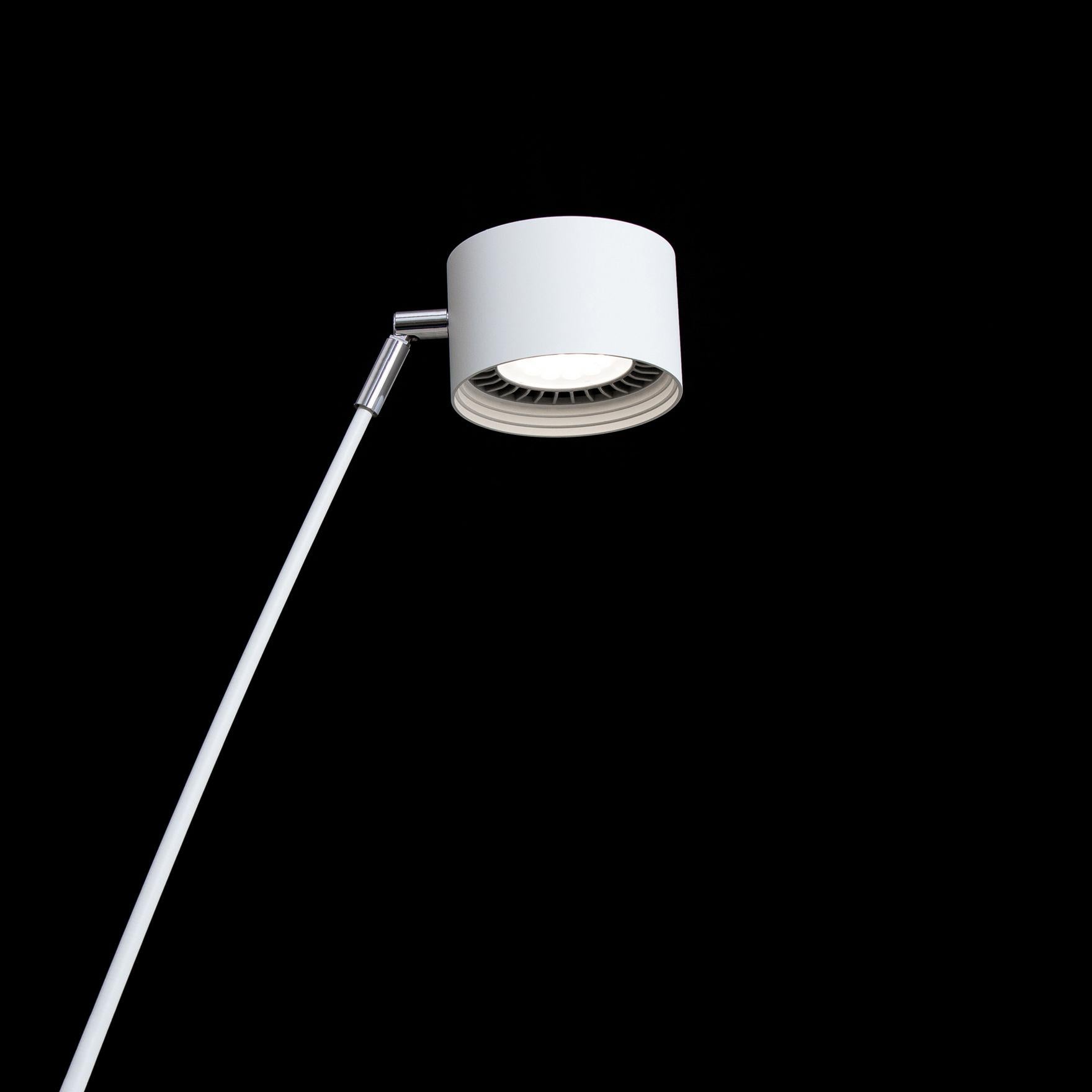 David Groppi SAMPEI Large lampadaire en noir mat by Enzo Calabrese  en vente 1