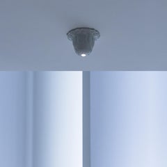 Davide Groppi SANMARTINO ceiling lamp in Natural Brass by Omar Carraglia