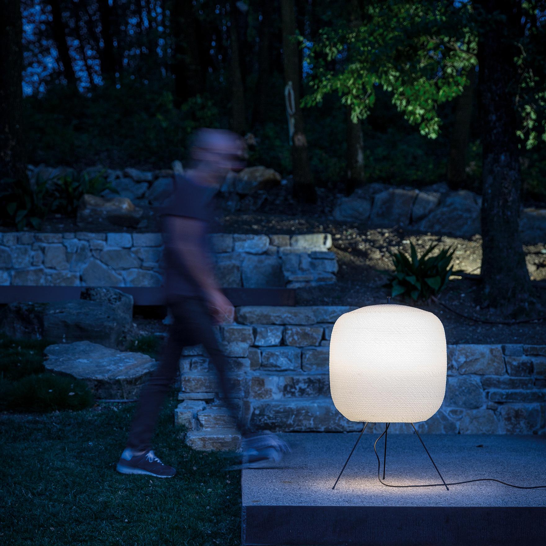 Italian Davide Groppi SHOJI OUTDOOR floor lamp by Paola Lenti For Sale