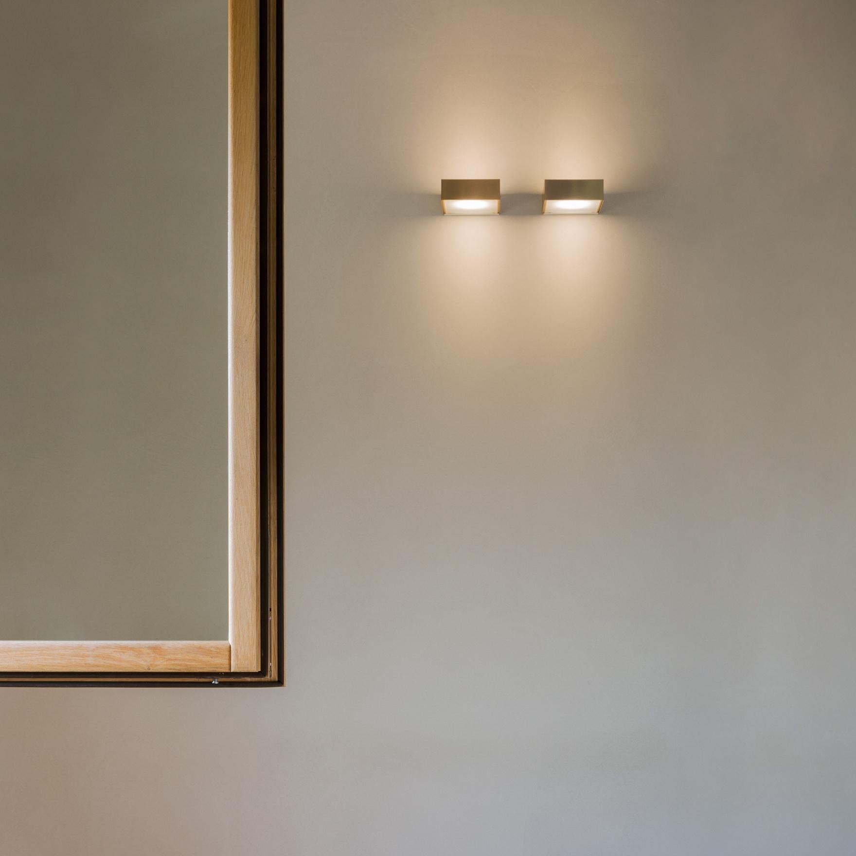 XXIe siècle et contemporain David David Groppi TOAST wall lamp in Matt Black by Alberto Zattin en vente