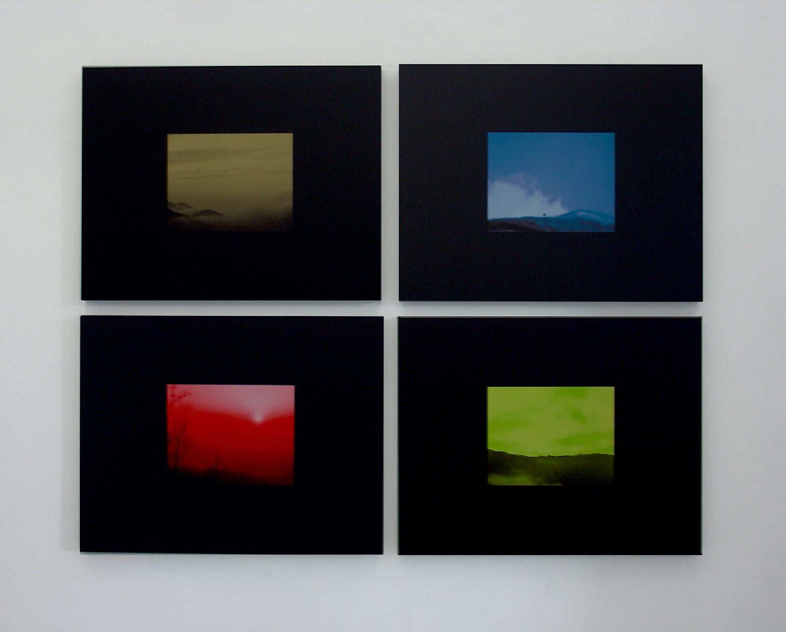 Colour Landscape, 2006 - Black Landscape Photograph by Davide Maria Coltro