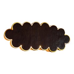 Davide Moretto “Nuvola” Chandelier in Corten Steel and Early 1900s Murano Glass