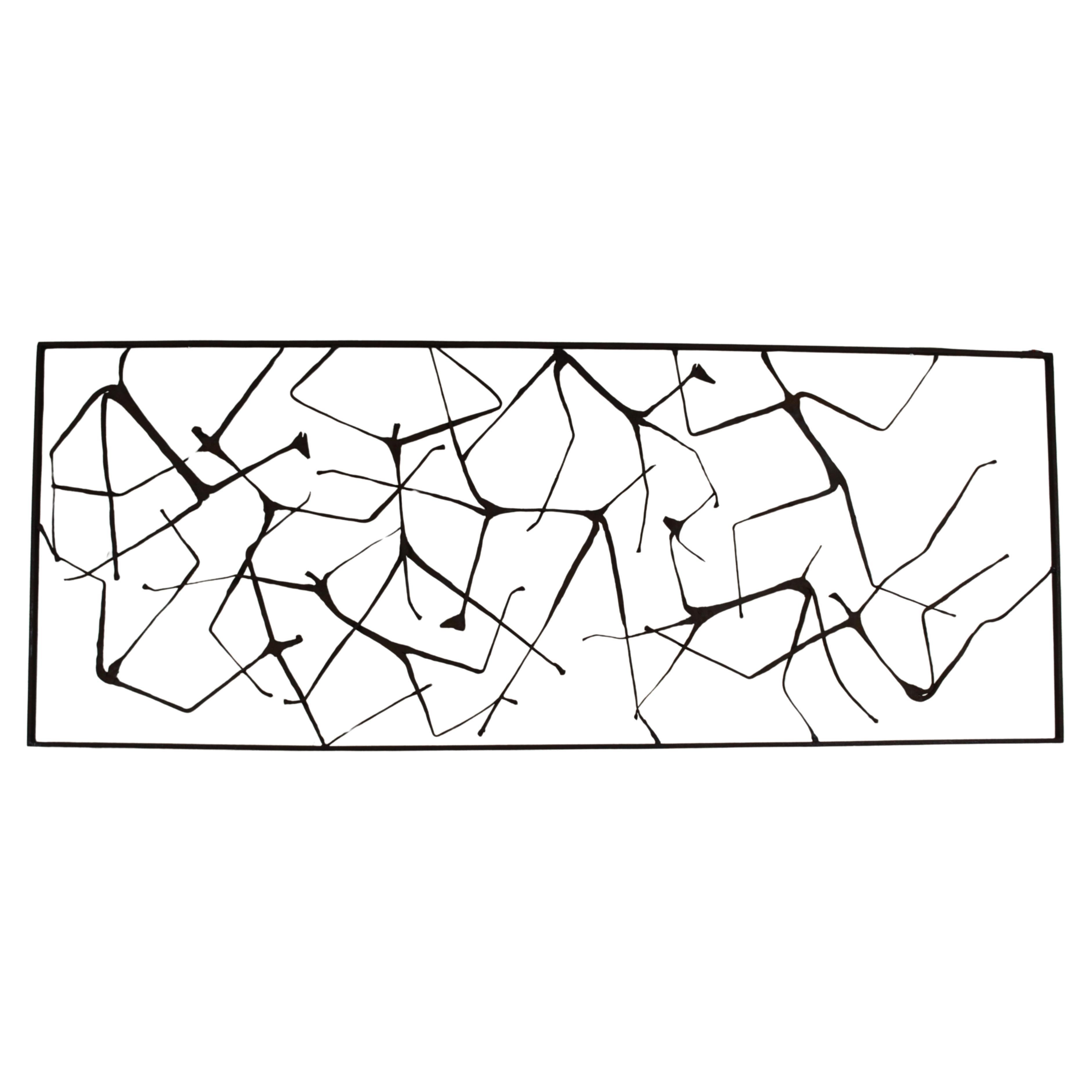 David Moretto "Uomini e Animali" Sculpture murale en acier corten, Italie en vente