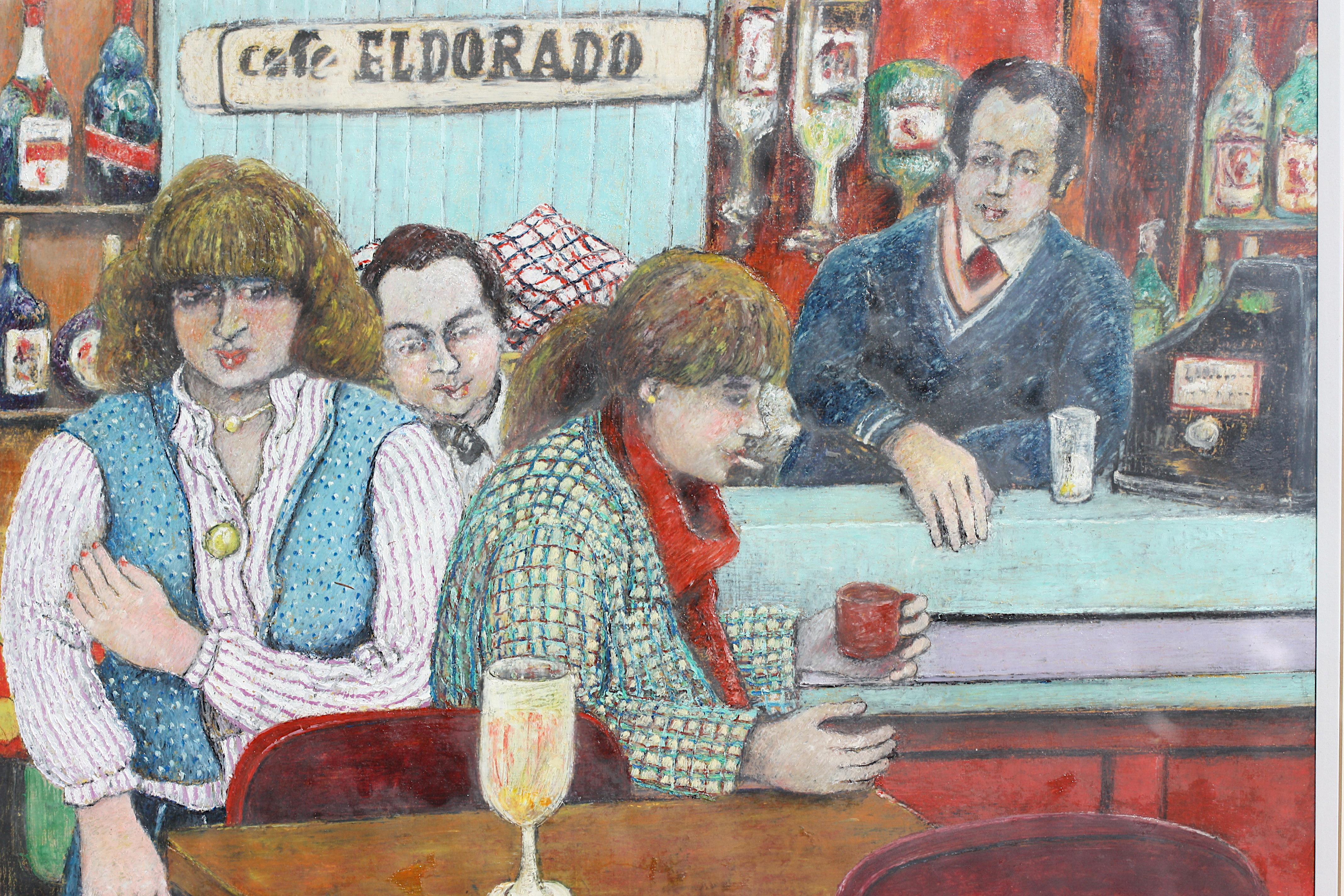 Davidf Azuz, (Franzose/ Israeli, 1942-2014) (Farbe) im Angebot