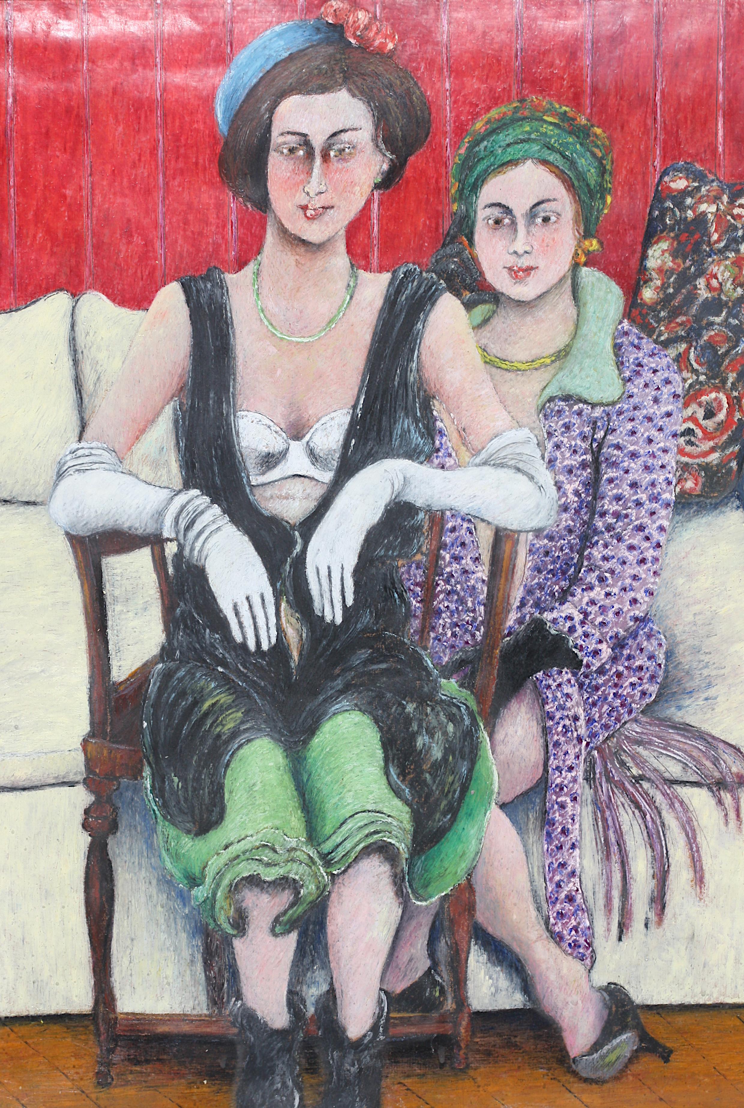 Davidf Azuz, (Franzose/ Israeli, 1942-2014), Rendez-Vous, 1981 (20. Jahrhundert) im Angebot