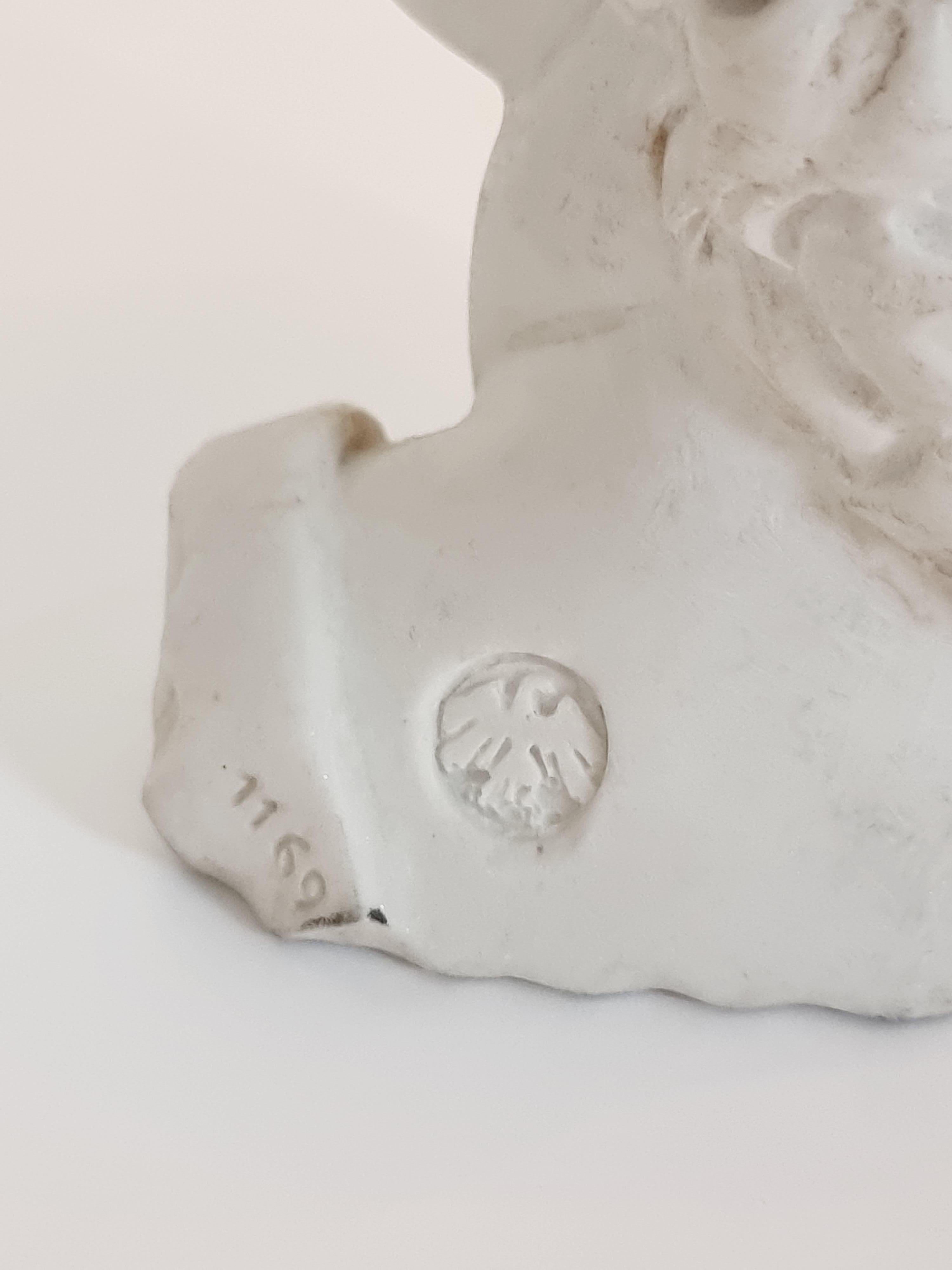 Italiano Testa di David, di Michelangelo, copia decorativa del XX secolo, Italia n. 1169. in vendita