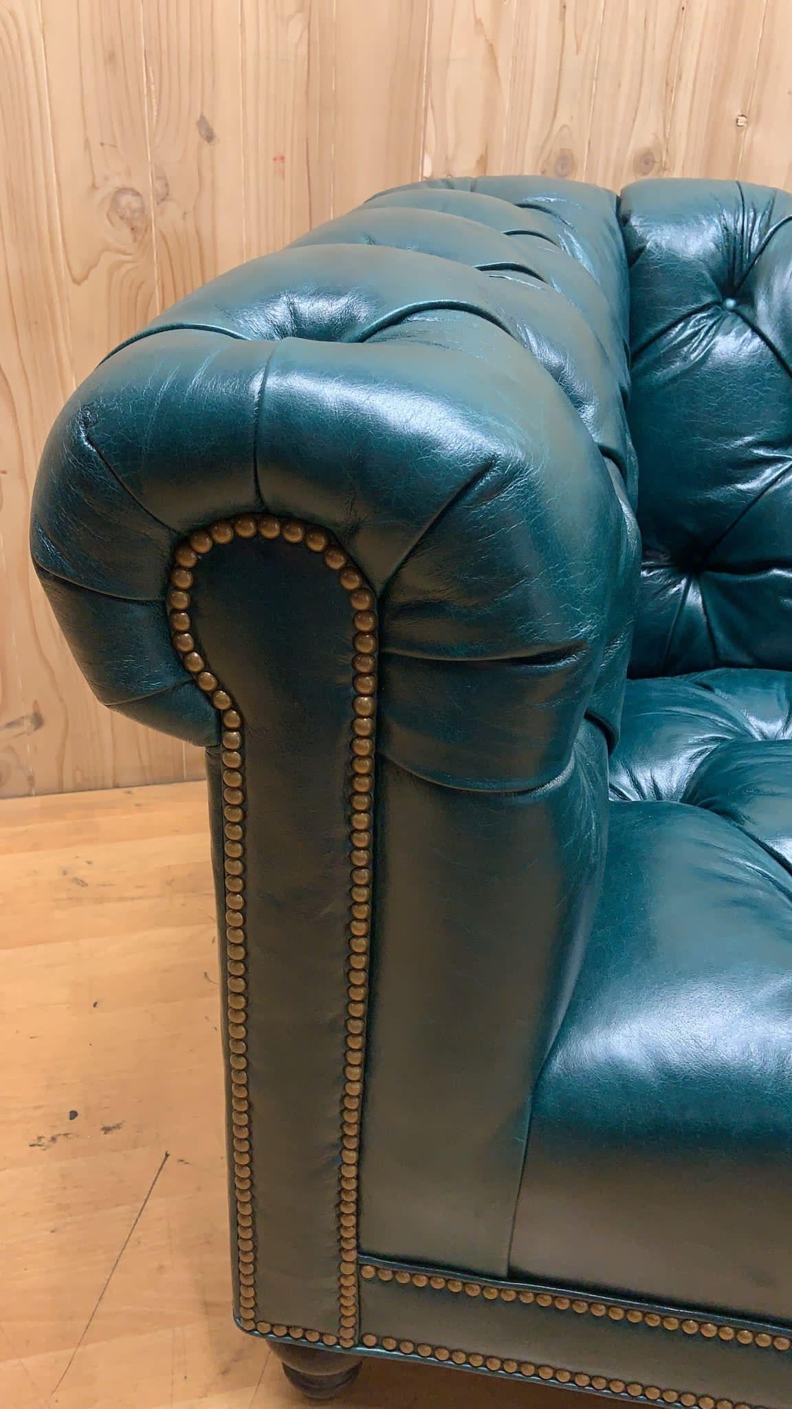 turquoise chesterfield sofas