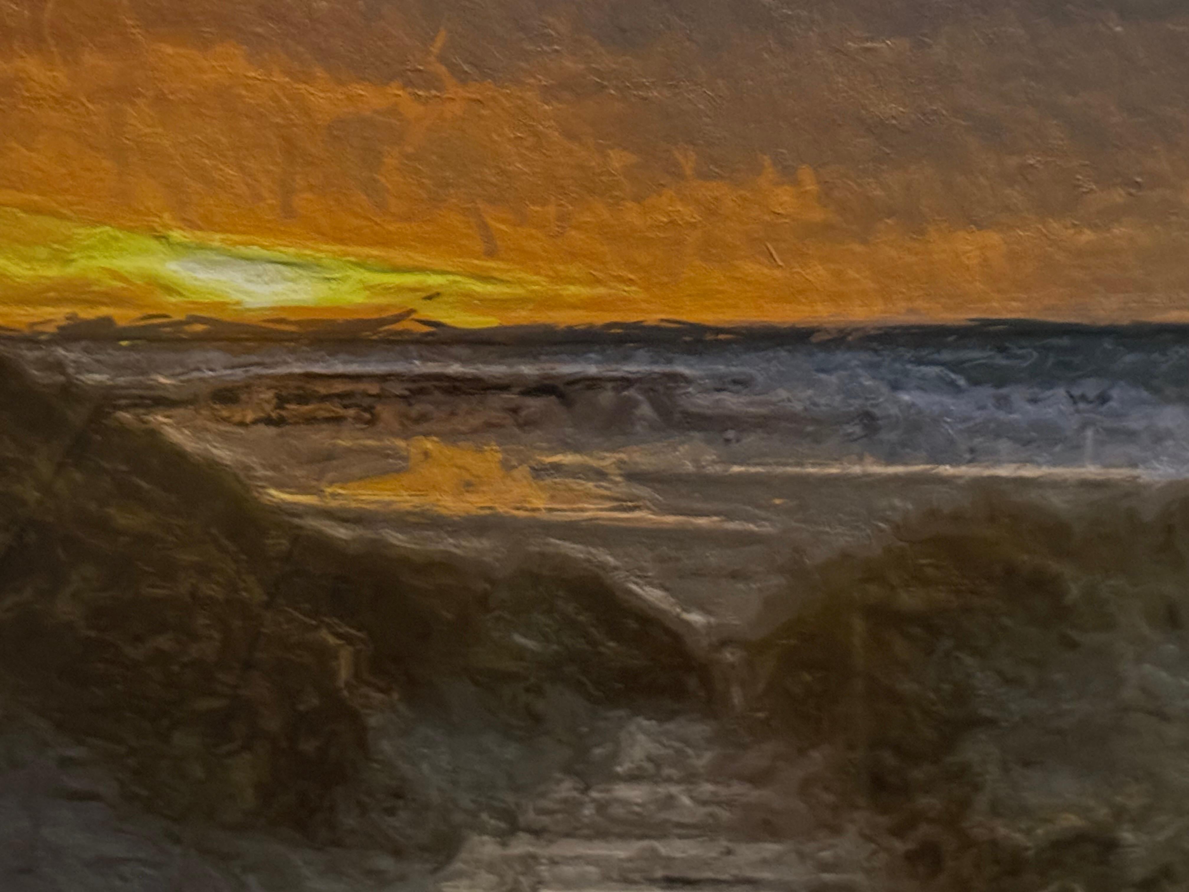 Ocean-holic Scottish walk to beach, digital contemporary For Sale 2