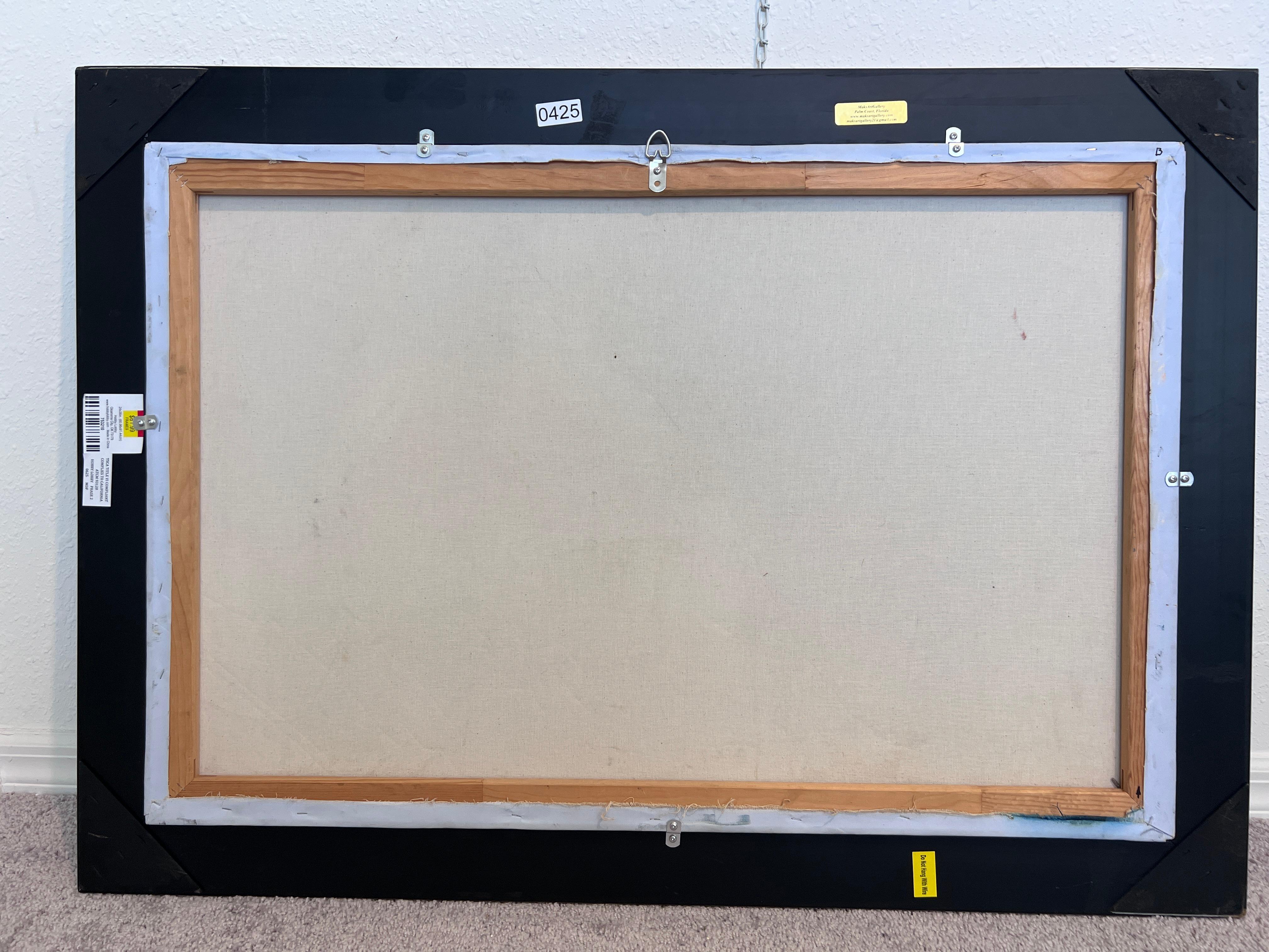 Original Ölgemälde auf Leinwand Seestück, Segelschiff, signiert Davis, Goldrahmen im Angebot 10