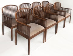 Davis Allen "Exeter" Chairs Stendig for Knoll, Italy 1983, Set '8'
