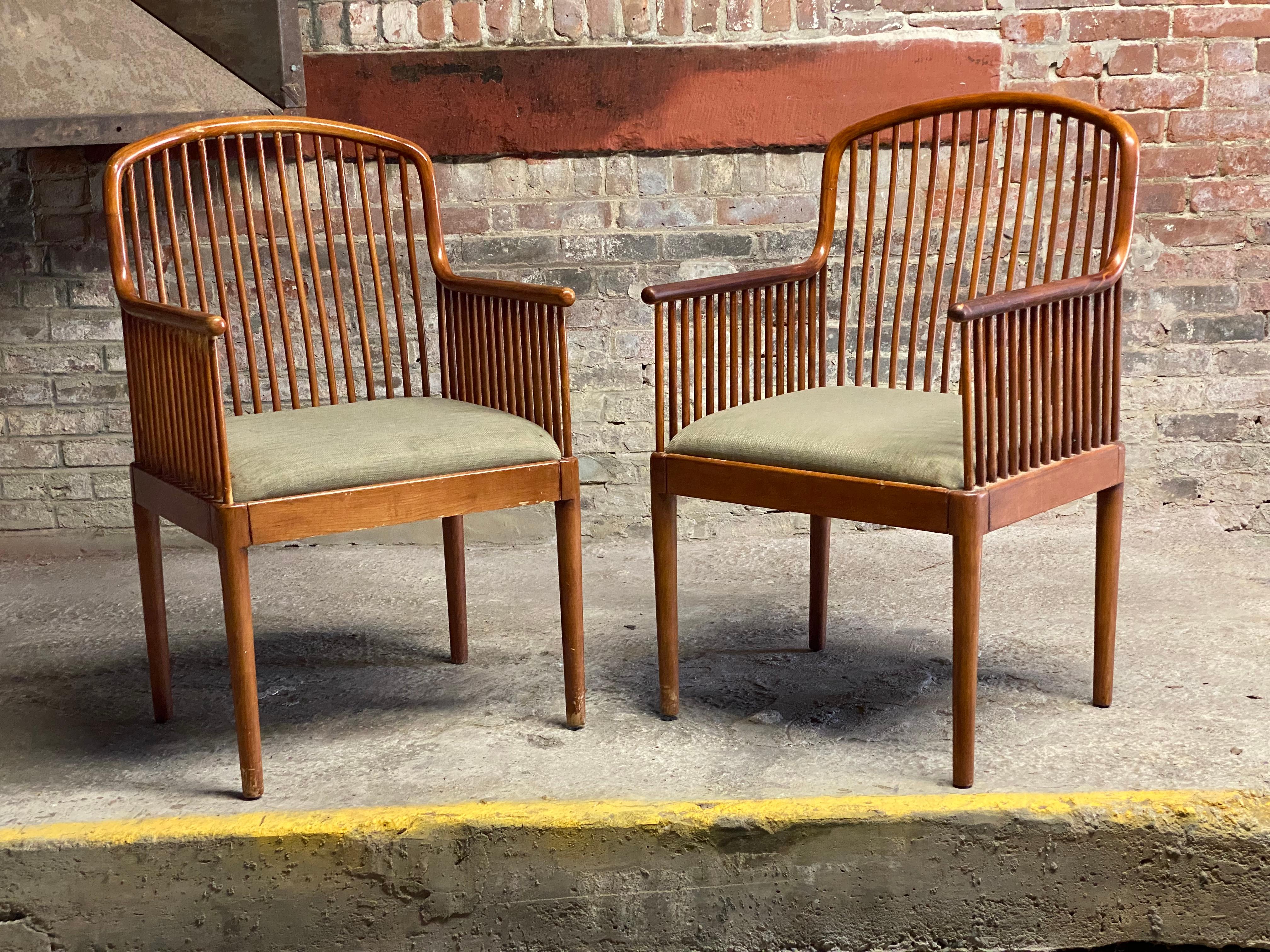 Davis Allen for Knoll 1983 Exeter Chairs, a Pair 12