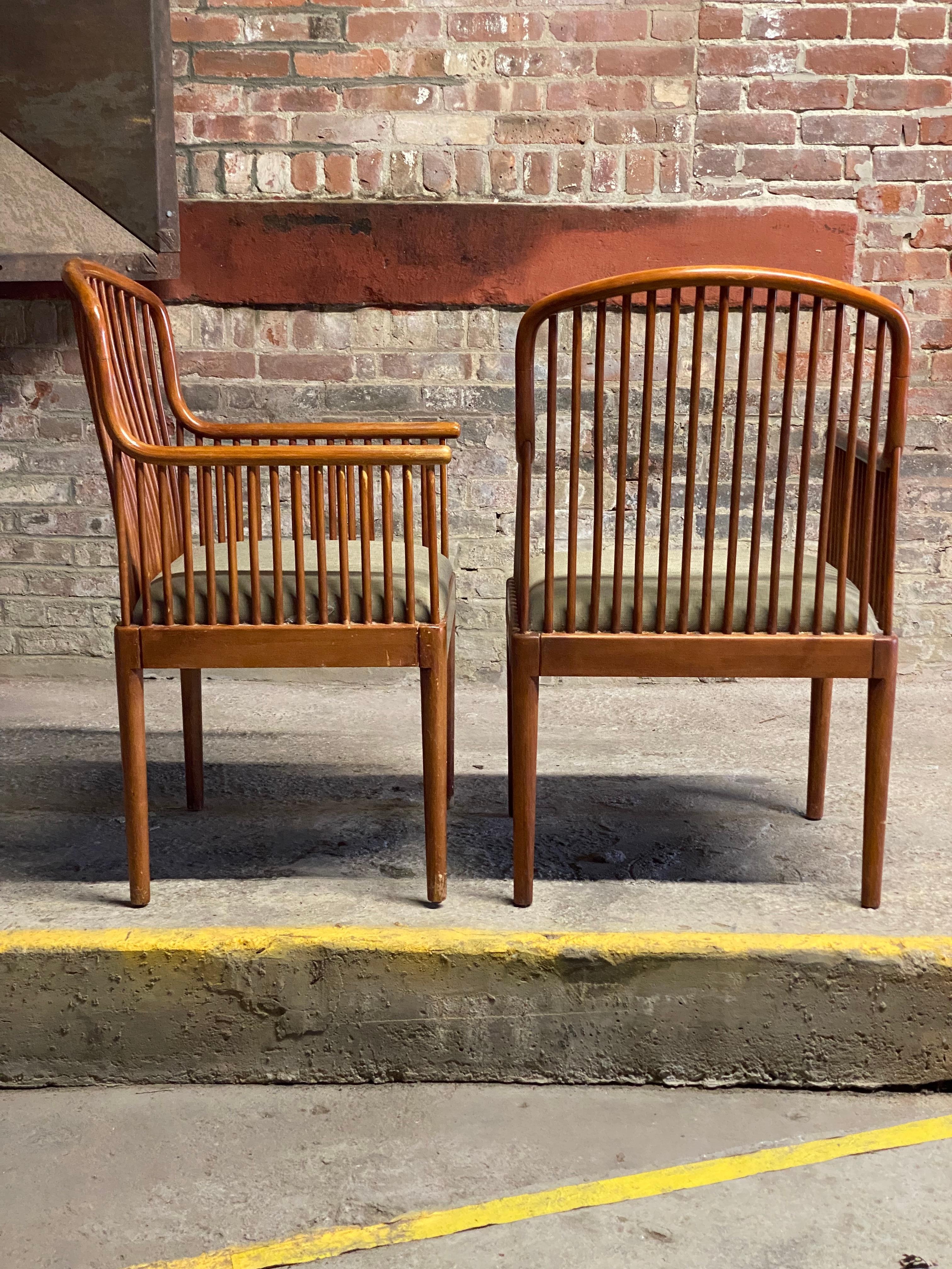 Davis Allen for Knoll 1983 Exeter Chairs, a Pair 1
