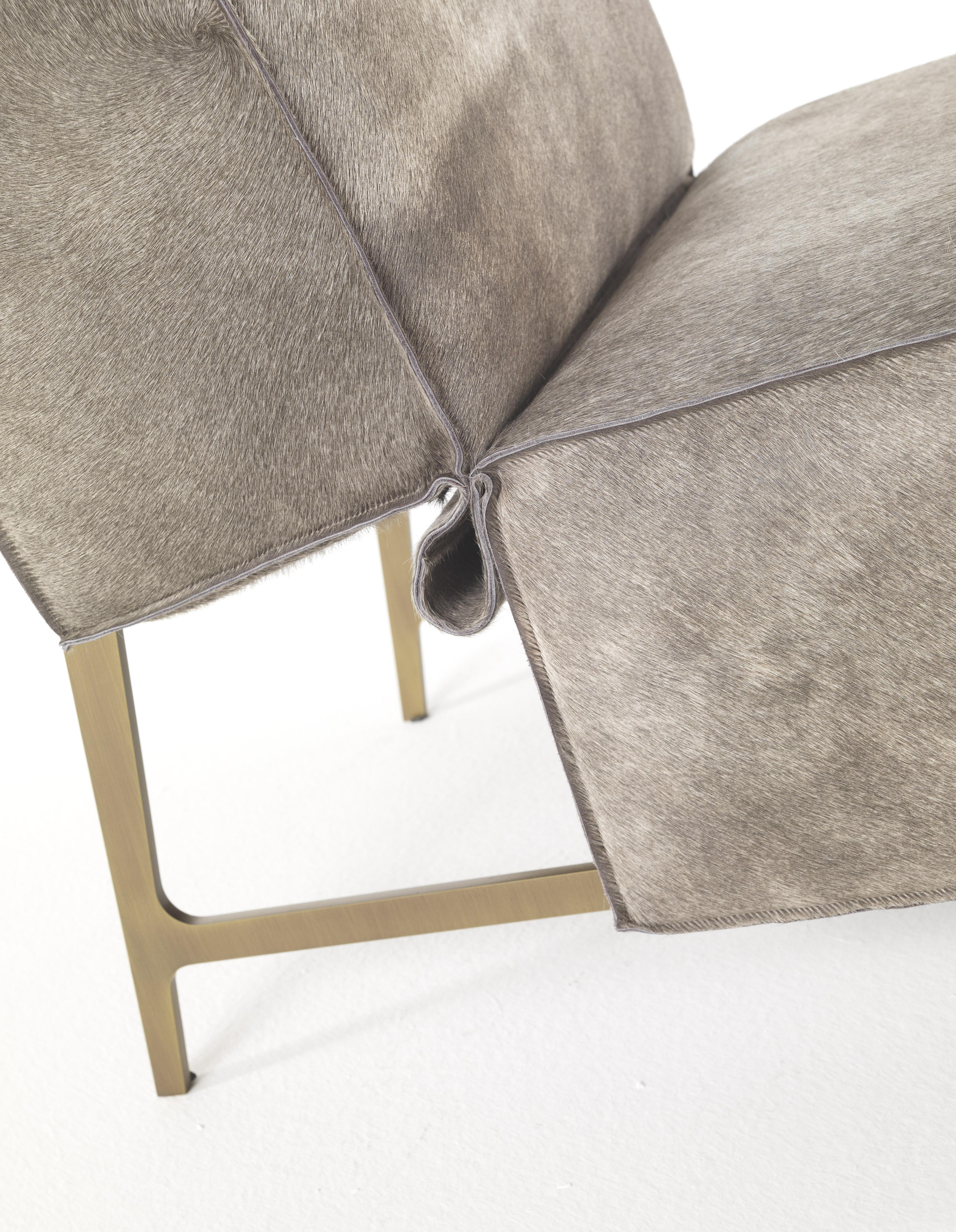 Davis-Sessel aus Leder des 21. Jahrhunderts von Roberto Cavalli Home Interiors (Italienisch) im Angebot