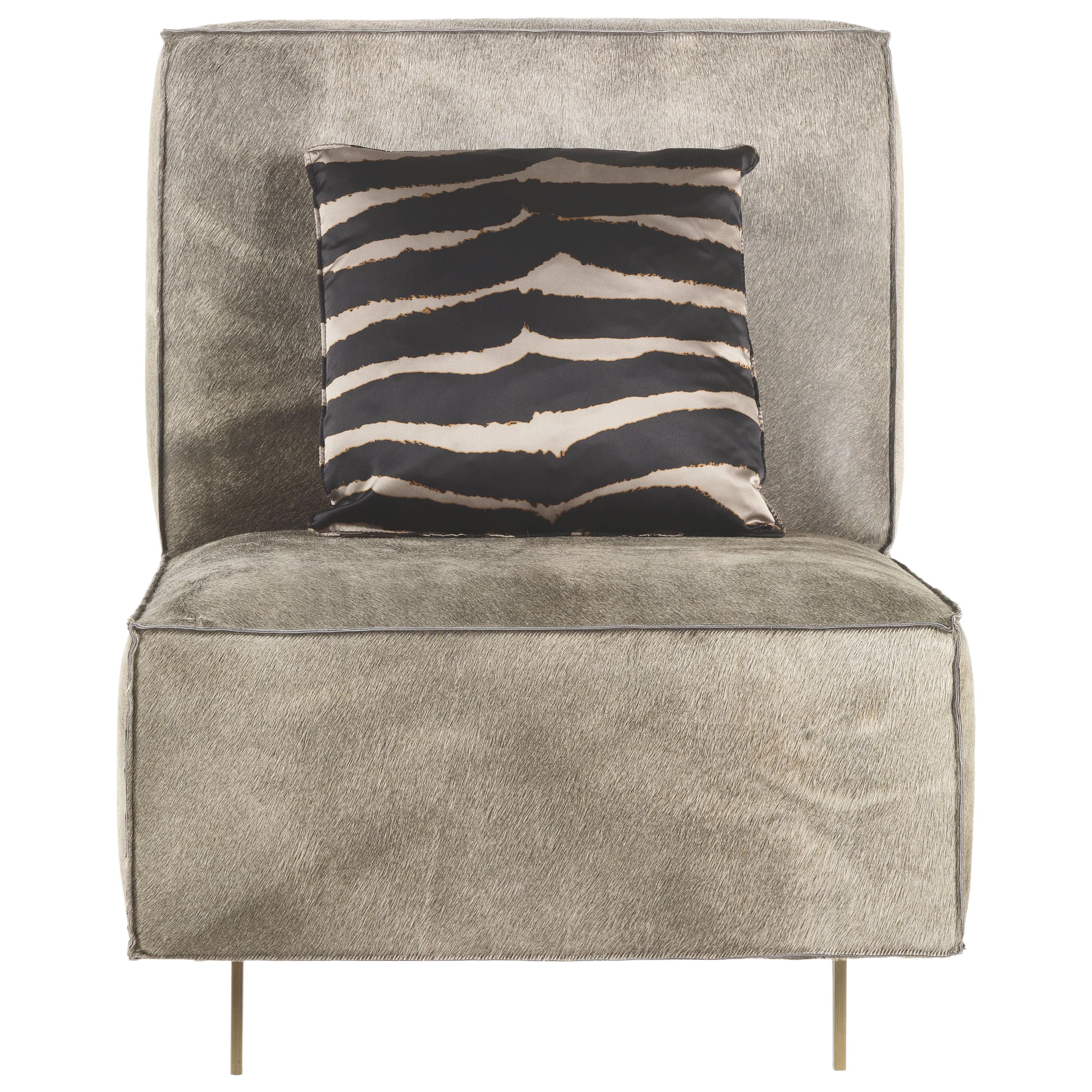 21st Century Davis Armchair in Leather by Roberto Cavalli Home Interiors
