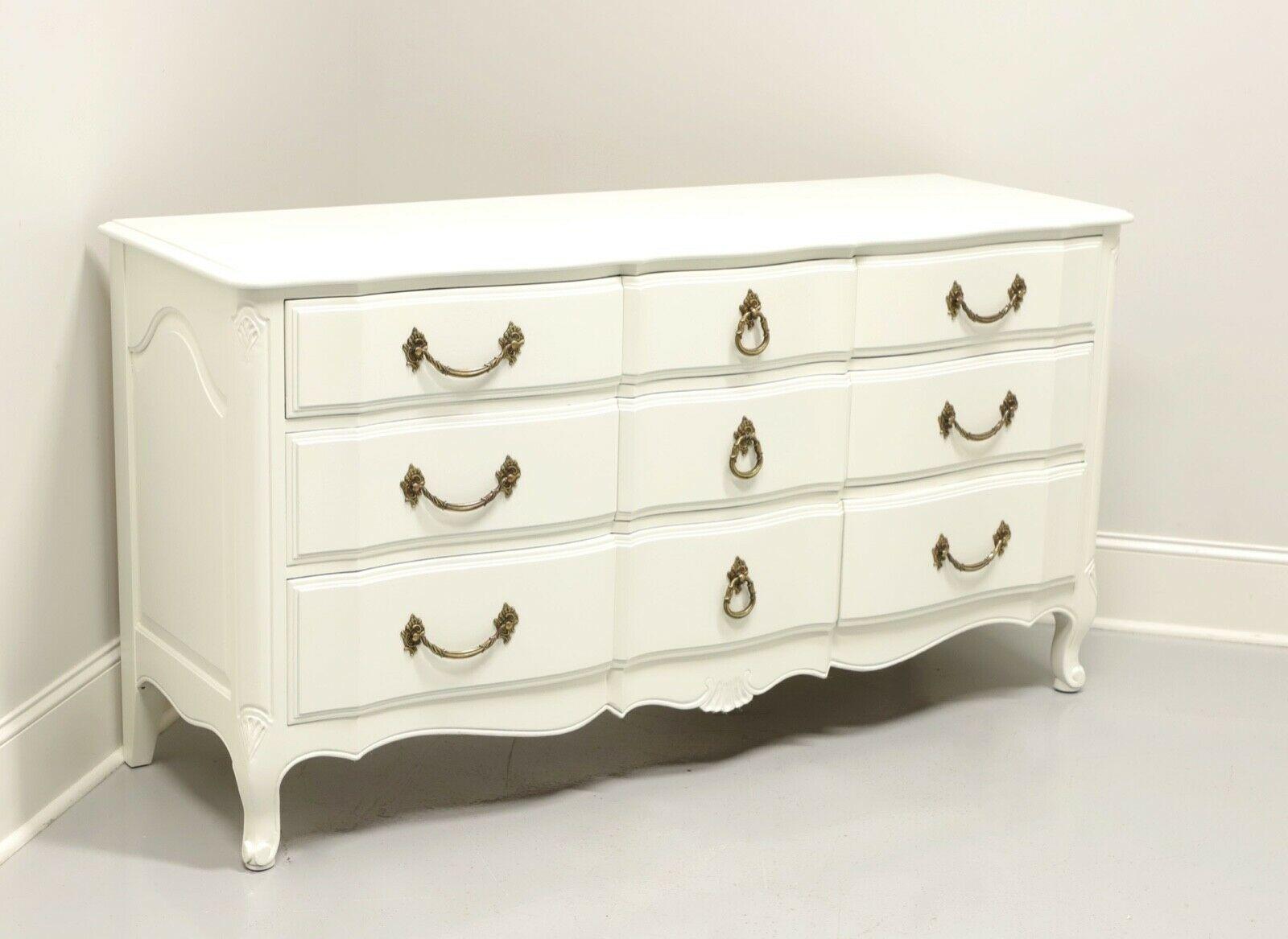 DAVIS CABINET CO French Country Style Painted Dresser 5