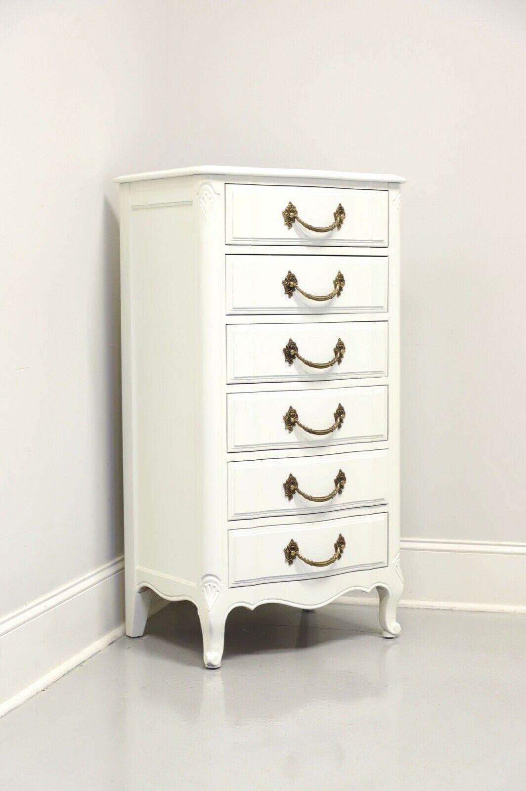 DAVIS CABINET Co French Country Style Painted Semainier Lingerie Chest 5