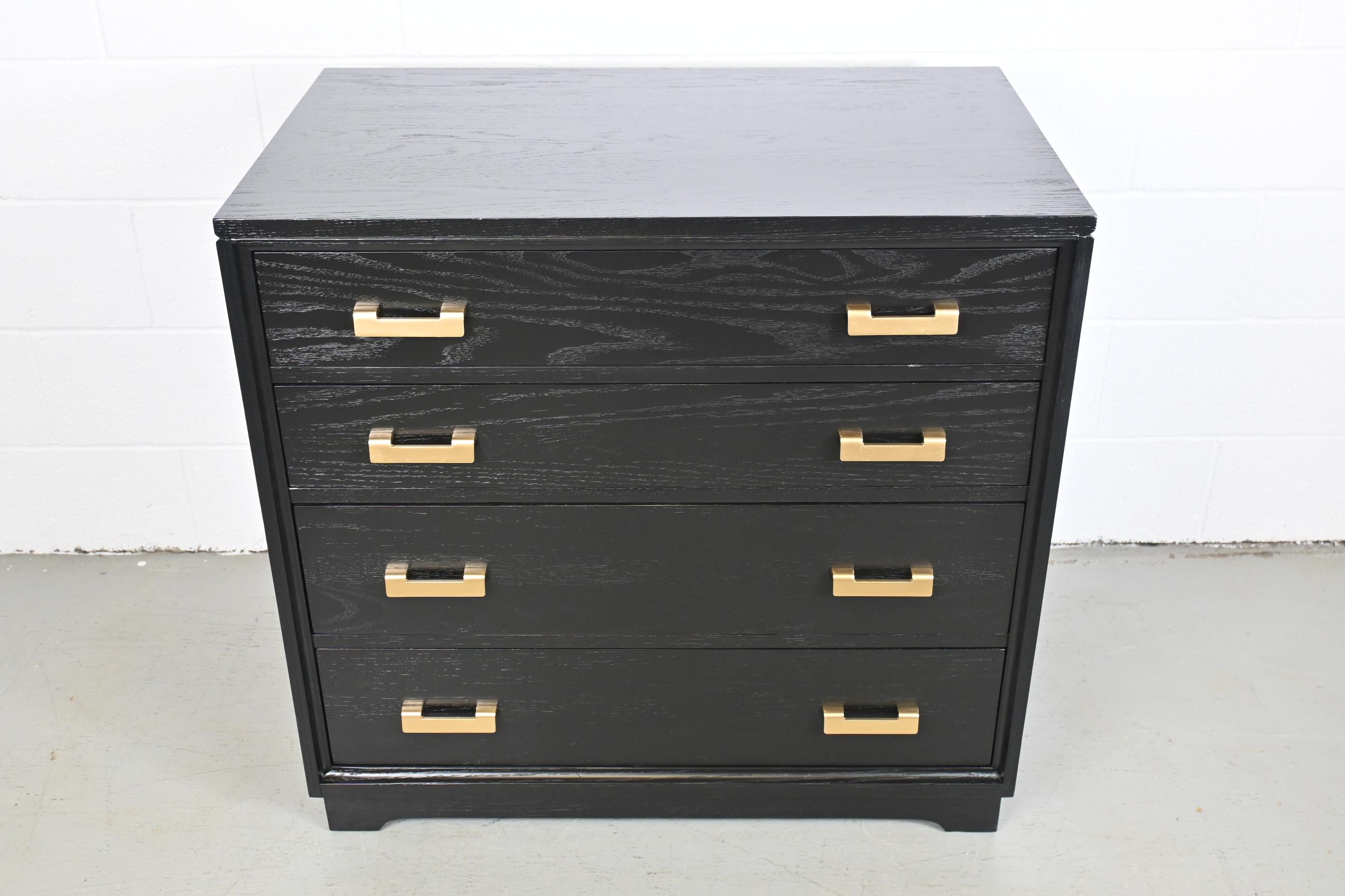 Lacquered Davis Cabinet Co Mid Century Modern Chest of Drawers