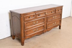 Davis Cabinet Company French Provincial Louis XV Carved Oak Dresser