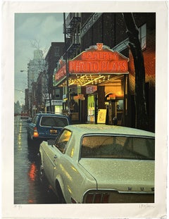 1983 Variety Photo Plays Litografia firmata in edizione limitata a colori