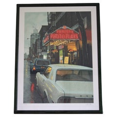 Davis Cone 1983 Variety Photo Plays Signierte Lithographie in limitierter Auflage in Farben, signiert