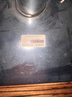 Davis Furniture 1970's coffee table