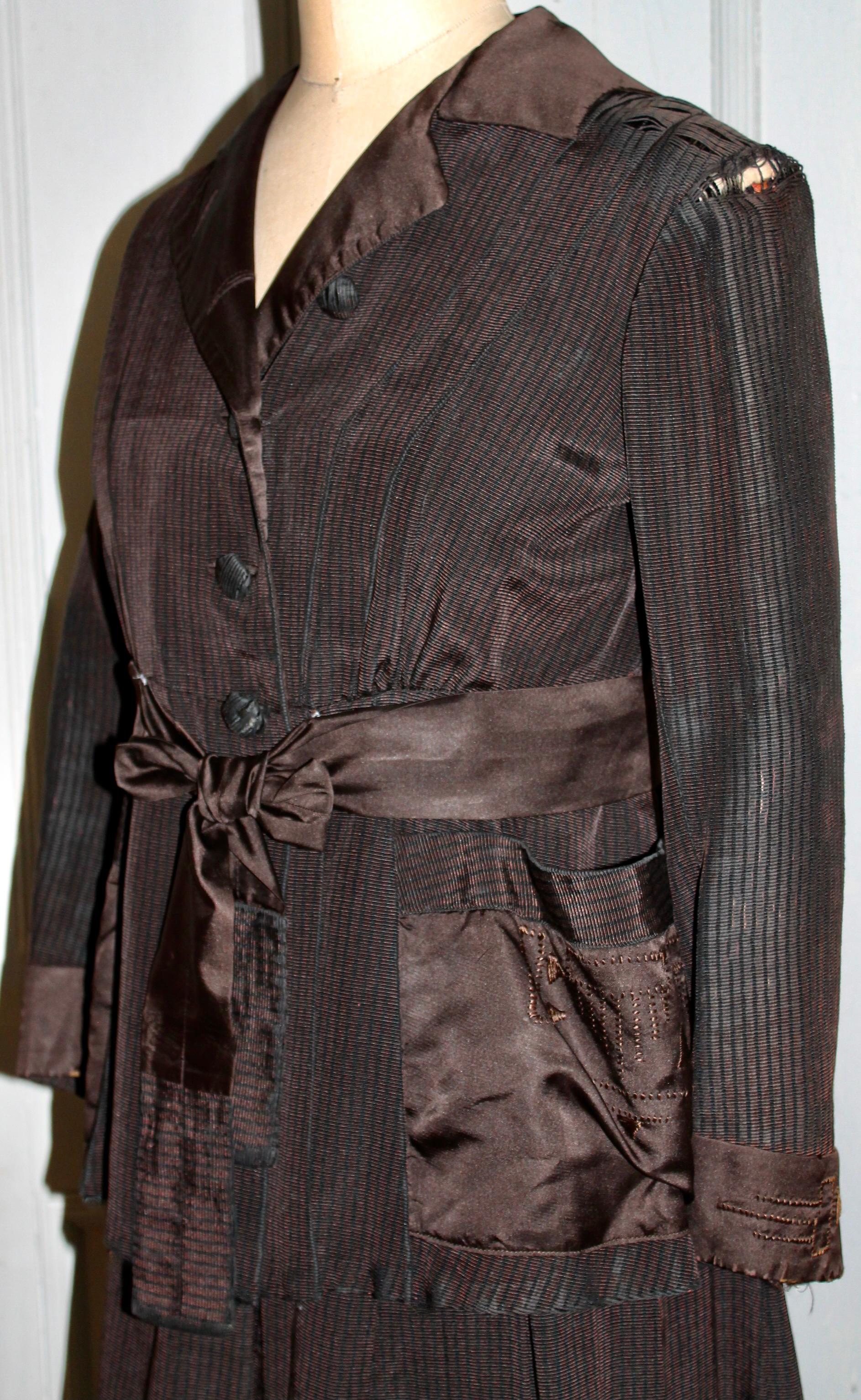Women's Davis & Marinsky Wiener Werkstatte Attributed Suit For Sale