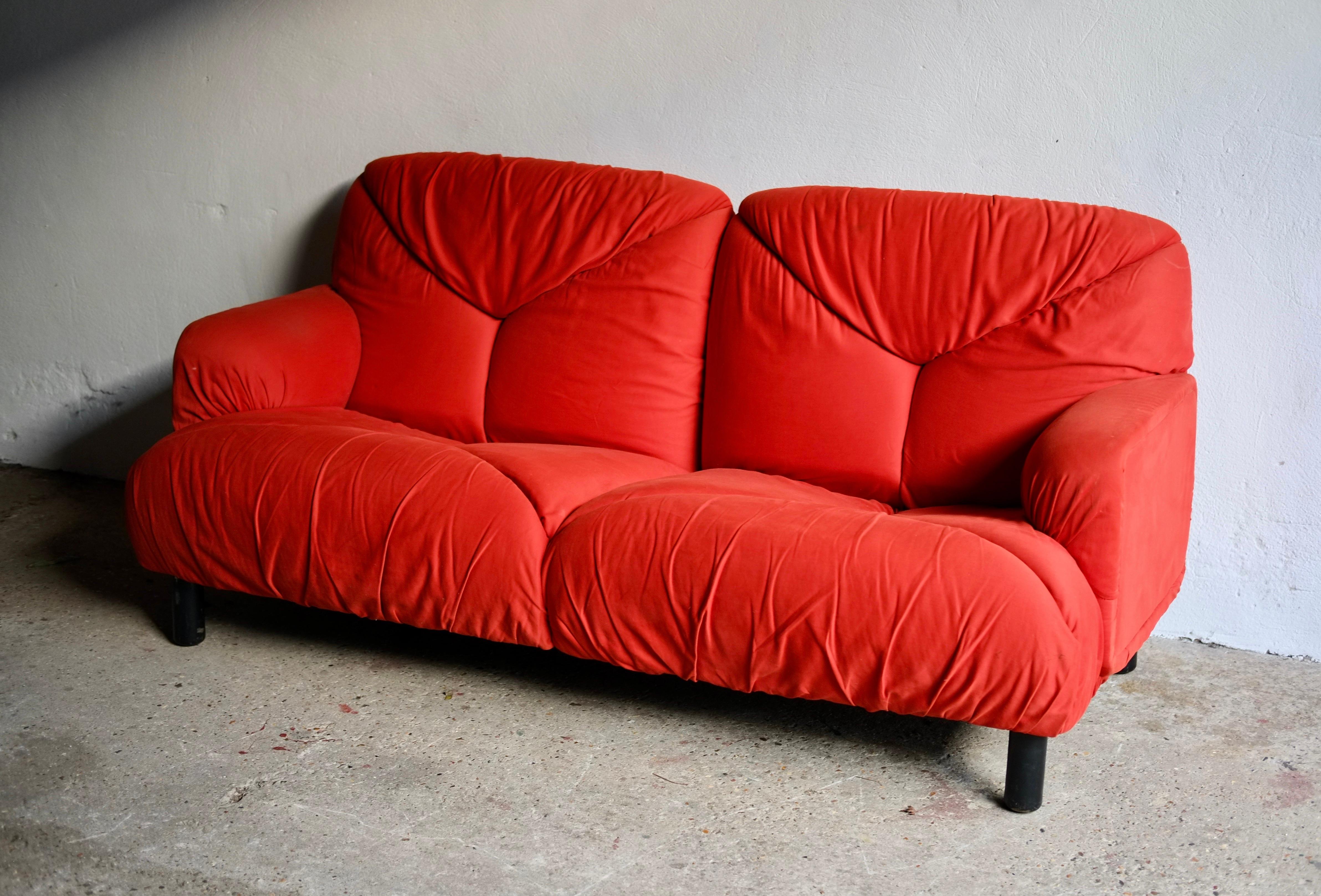 Davis Sofa by Vico Magistretti for De Padova, Italy, 1978 In Good Condition In London, GB