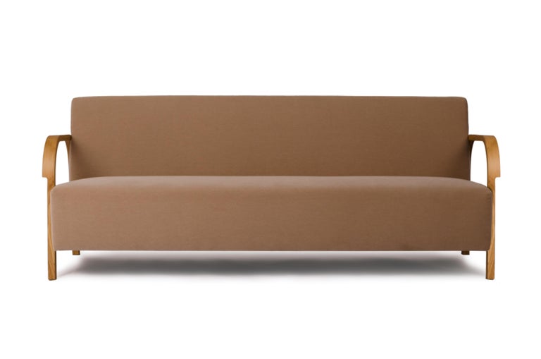 DAW/Mohair & Mcnutt ARCH 3 Seater Sofa by Mazo Design
Dimensions: W 200 x D 79 x H 76 cm
Materials: Oak, Textile
Also Available: 2 Seater Configuration, ROMO/Linara, DAW/Royal, KVADRAT/Remix, KVADRAT/Hallingdal & Fiord, BUTE/Storr, DEDAR/Linear,