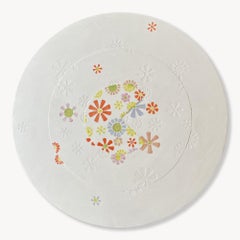 Picnic: Tadelakt marocchino su pannello in betulla baltica su misura, anni 2010, nuovo, 36"