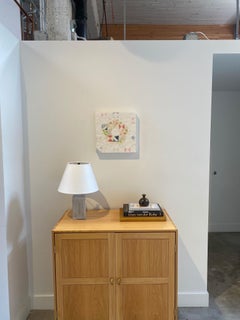 Quilt Blume Fresko LW Wachs: Abstrakt Geometrisch, Marokkanischer Tadelakt Gips