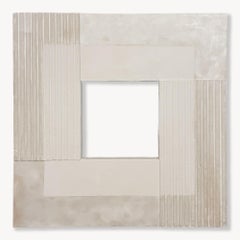 Obra: Tadelakt marroquí sobre panel de abedul báltico hecho a medida, década de 2010, nuevo, 32x32