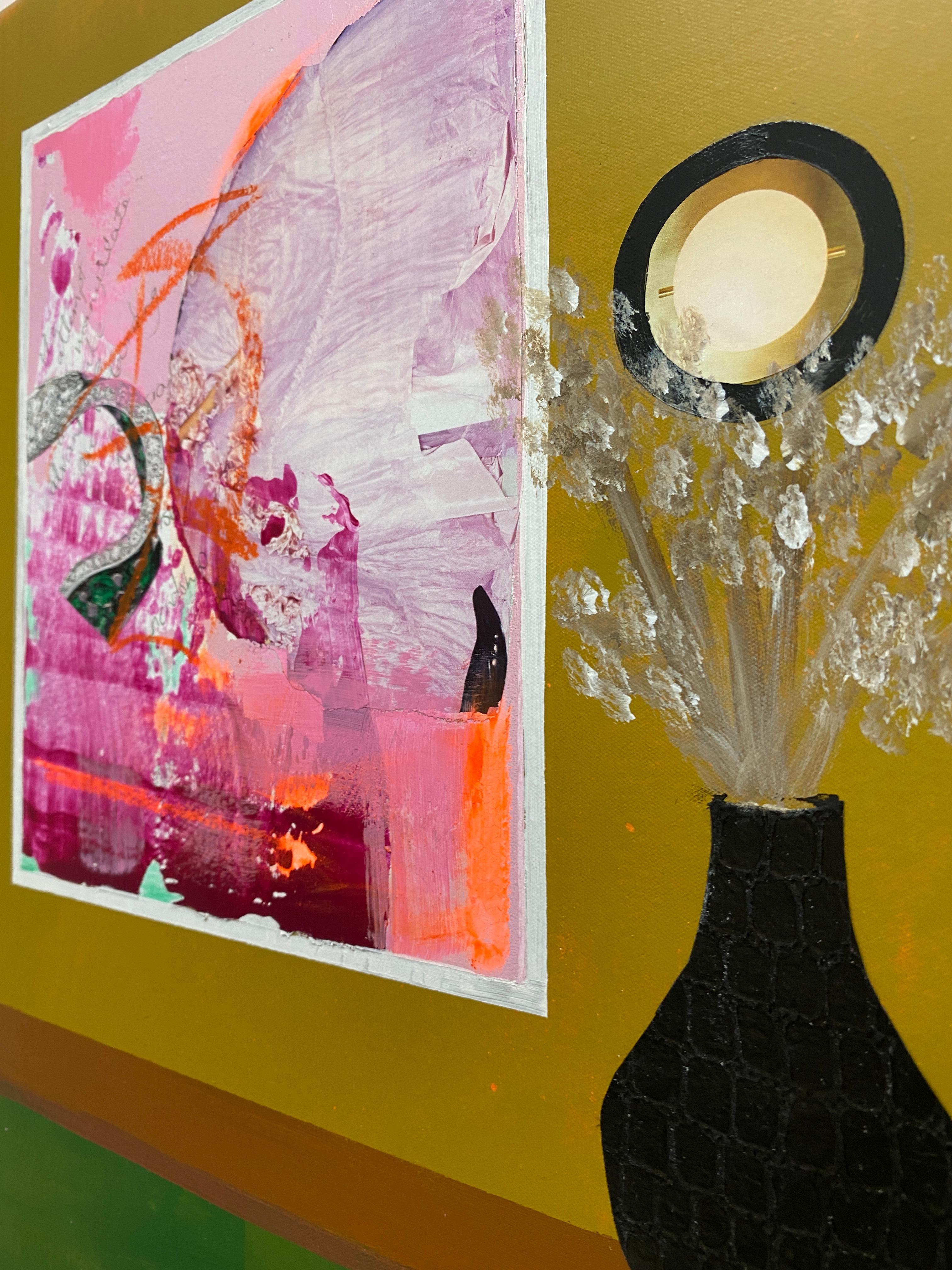 The artworks presented capture the essence and interconnectivity of life, the delicate interplay of form in space and moments captured in time.

Vibrant colours and texture adorn the surfaces of each artists’ compositions. Dawn Beckles’ use of
