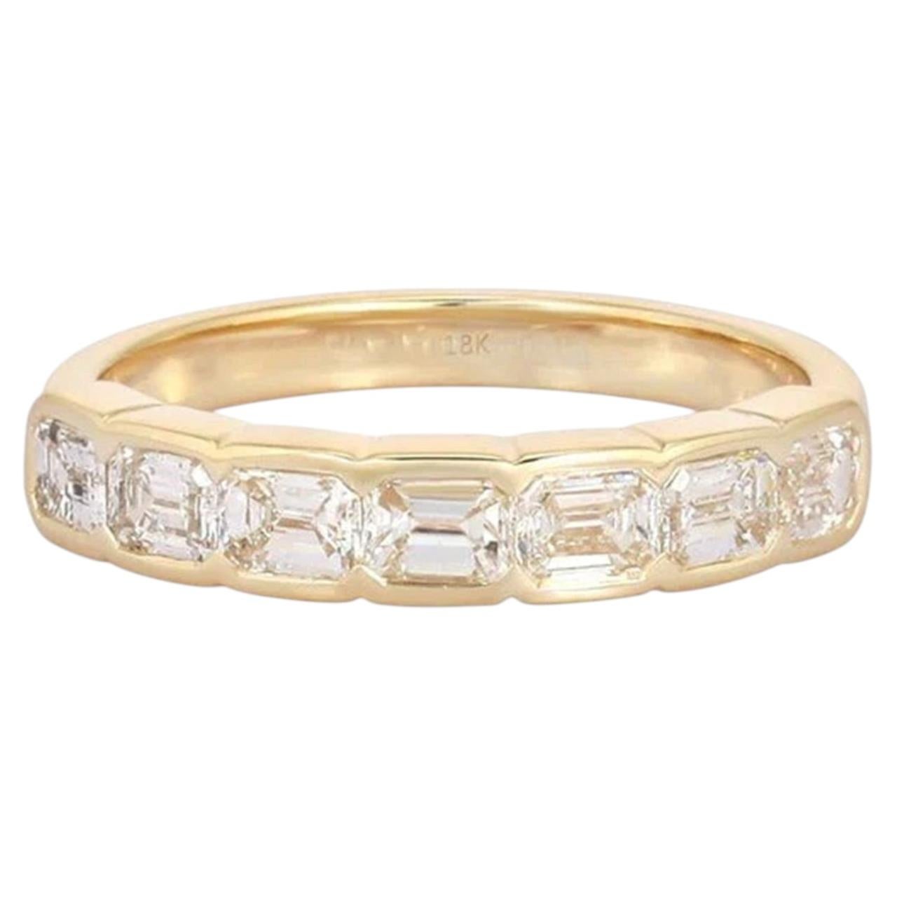 1.17ct Diamond Dawn 14K Gold Eternity Ring