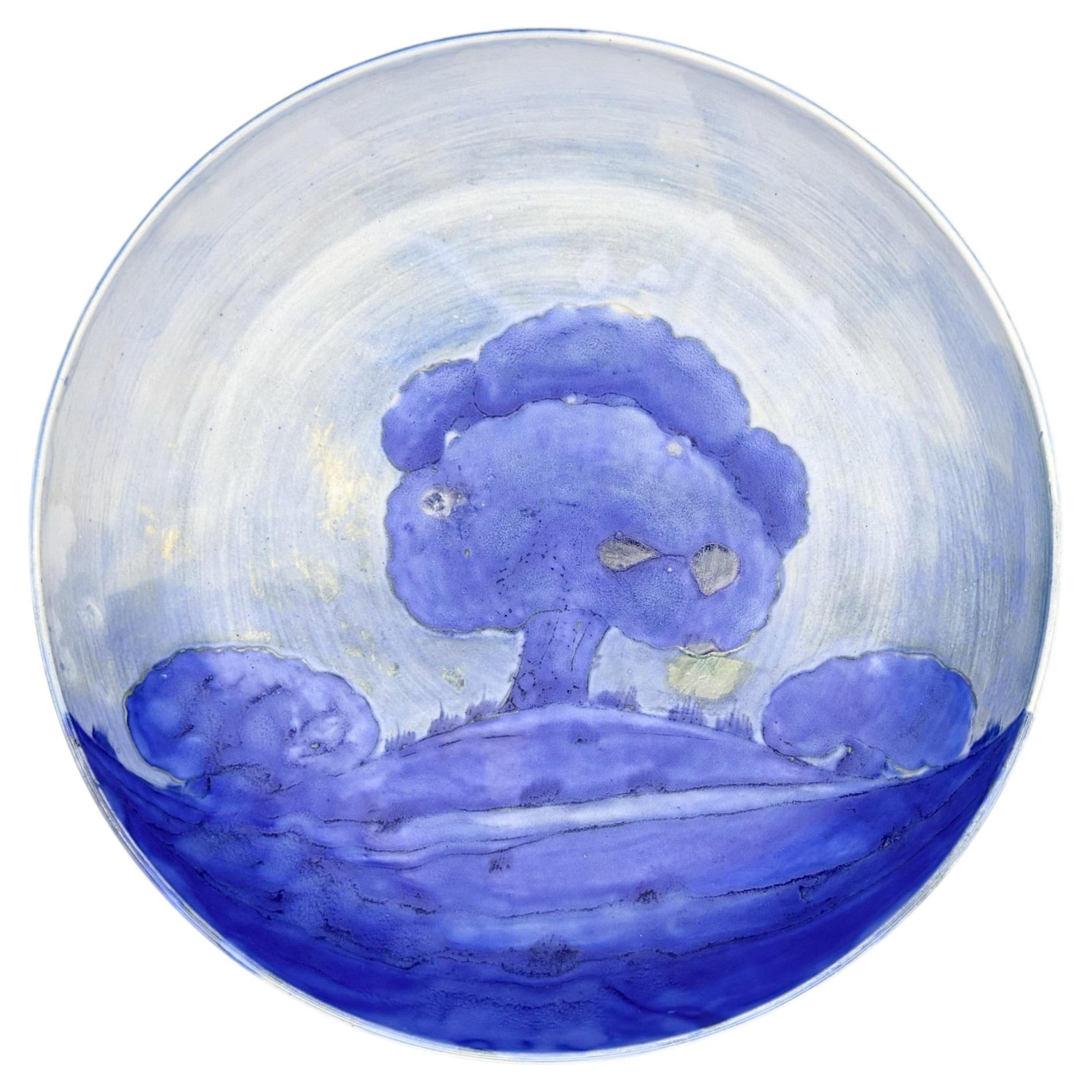 'Dawn Landscape' Bowl by William Moorcroft For Sale